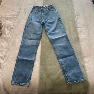 Abercrombie Women’s 90’s Straight Ultra High Rise Jeans - Curve Love
